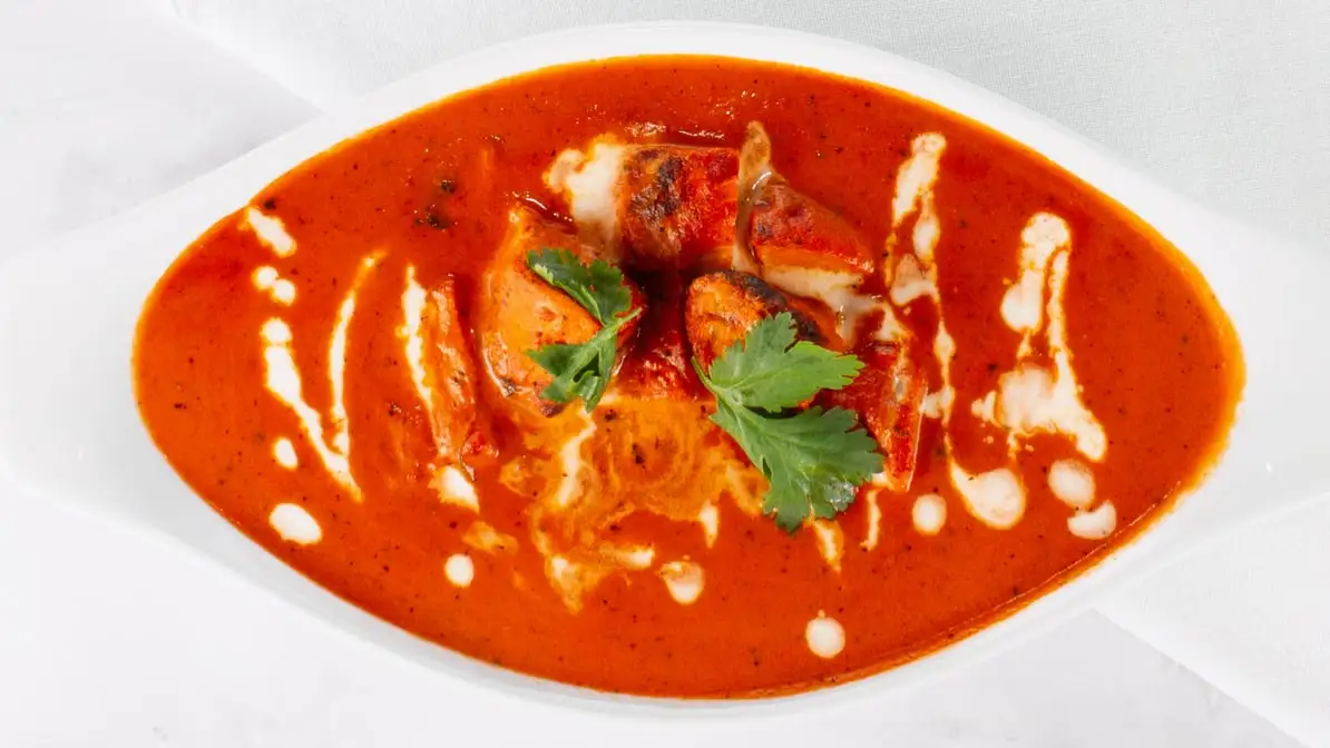 Delicious Butter Chicken at New Everest Indian Multi Kitchen & Bar on Whyte Ave Edmonton, AB